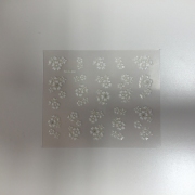 3D Sticker weiss XF 116